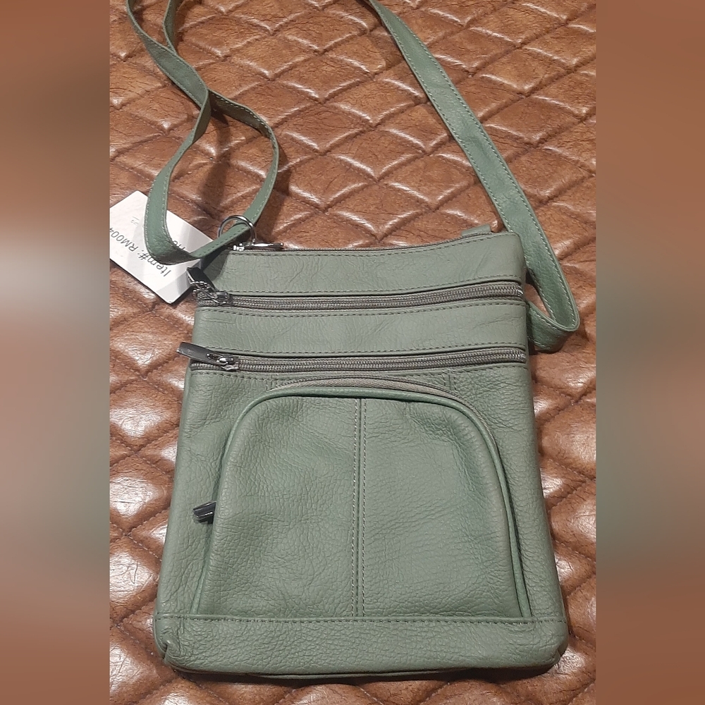 Stylish Green Crossbody Bag